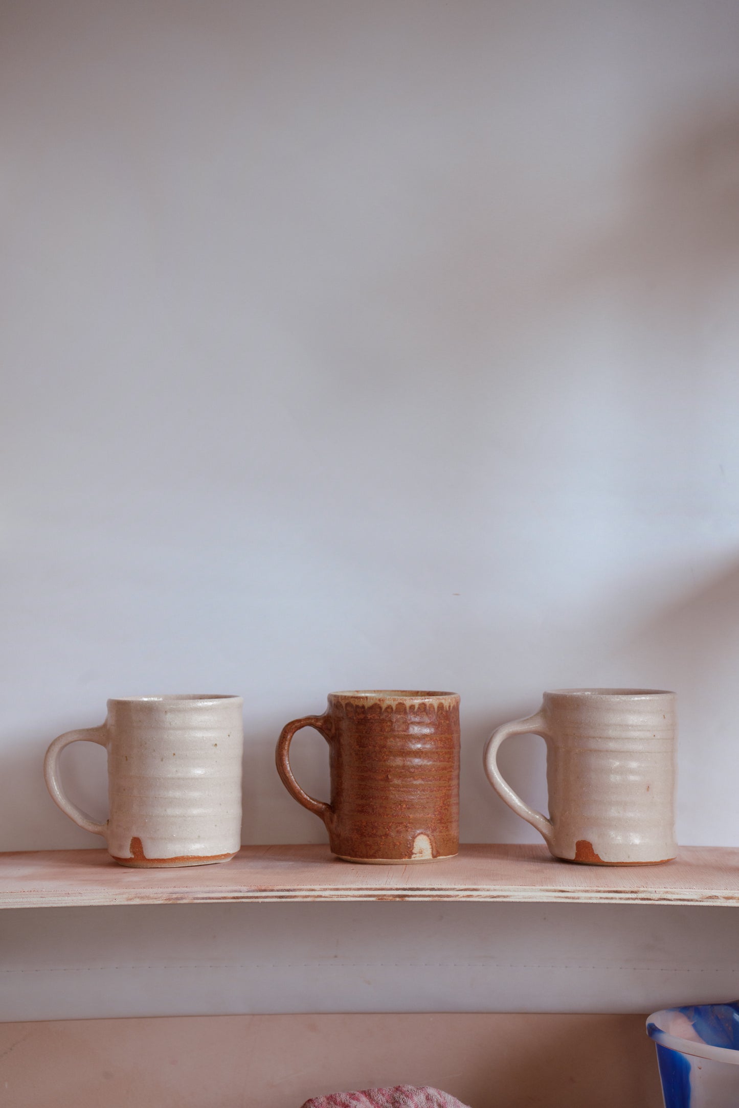 Ash Glazed Stoneware Tea Mug