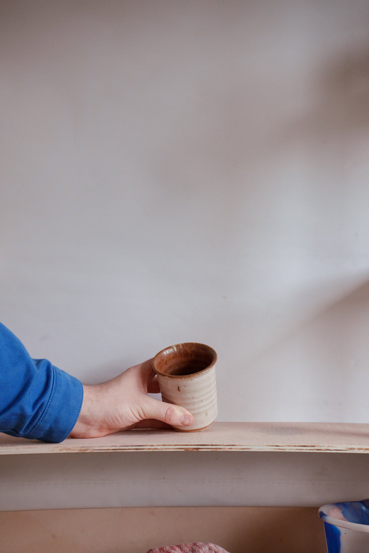 Iron & Ash Glazed Stoneware Tumbler