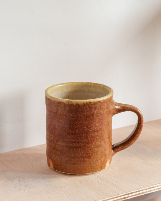 Iron & Ash Glazed Stoneware Tea Mug