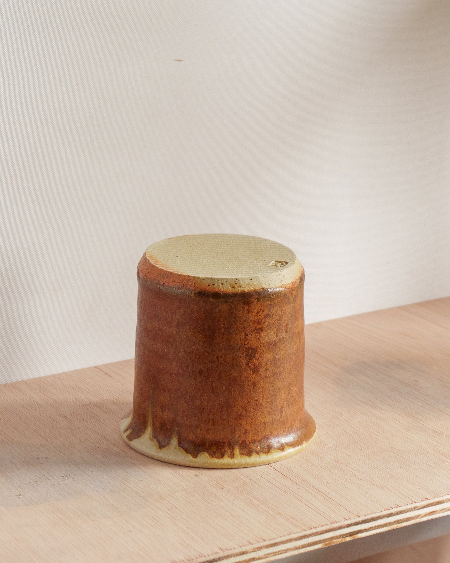 Iron & Ash Glazed Stoneware Tumbler