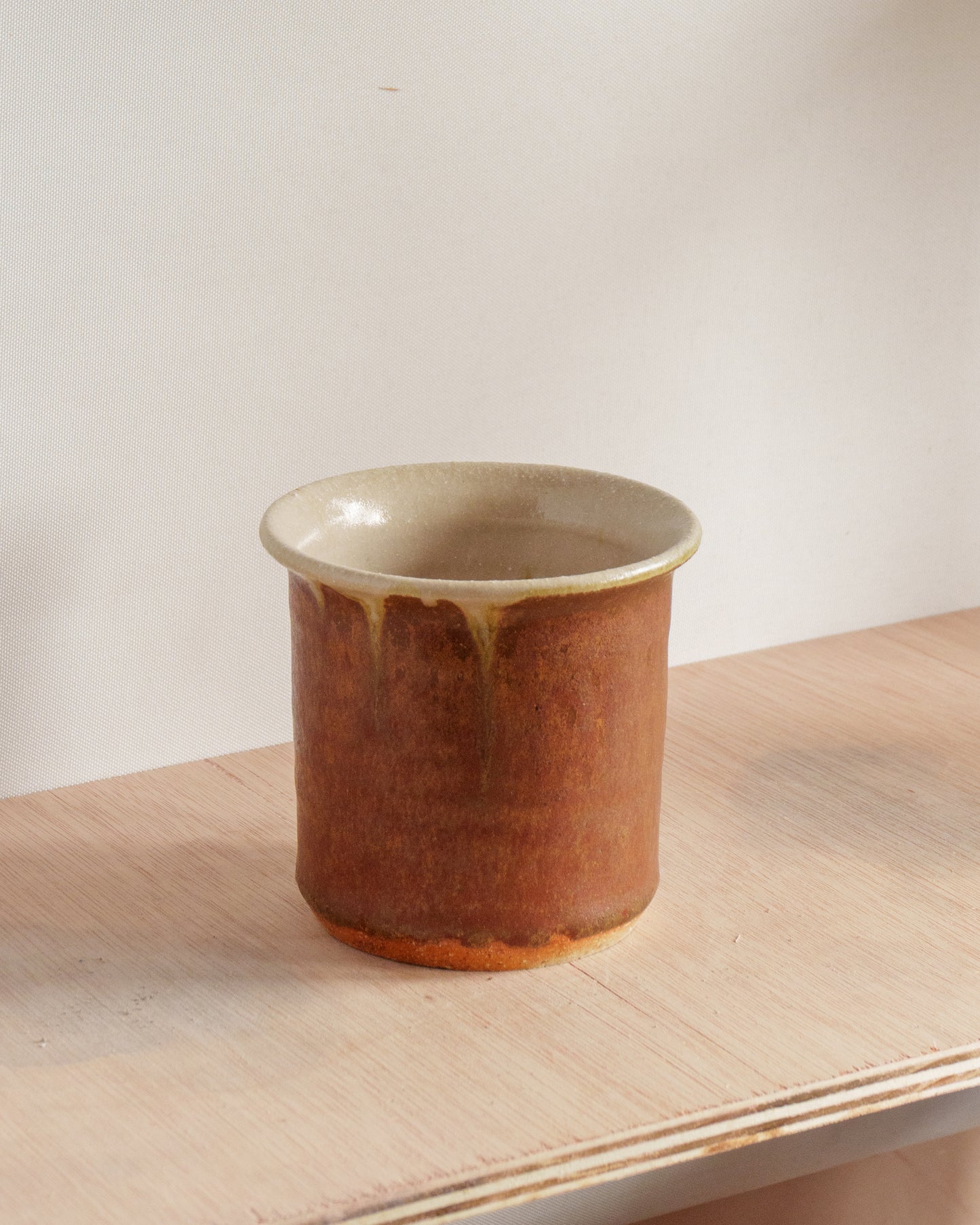 Iron & Ash Glazed Stoneware Tumbler