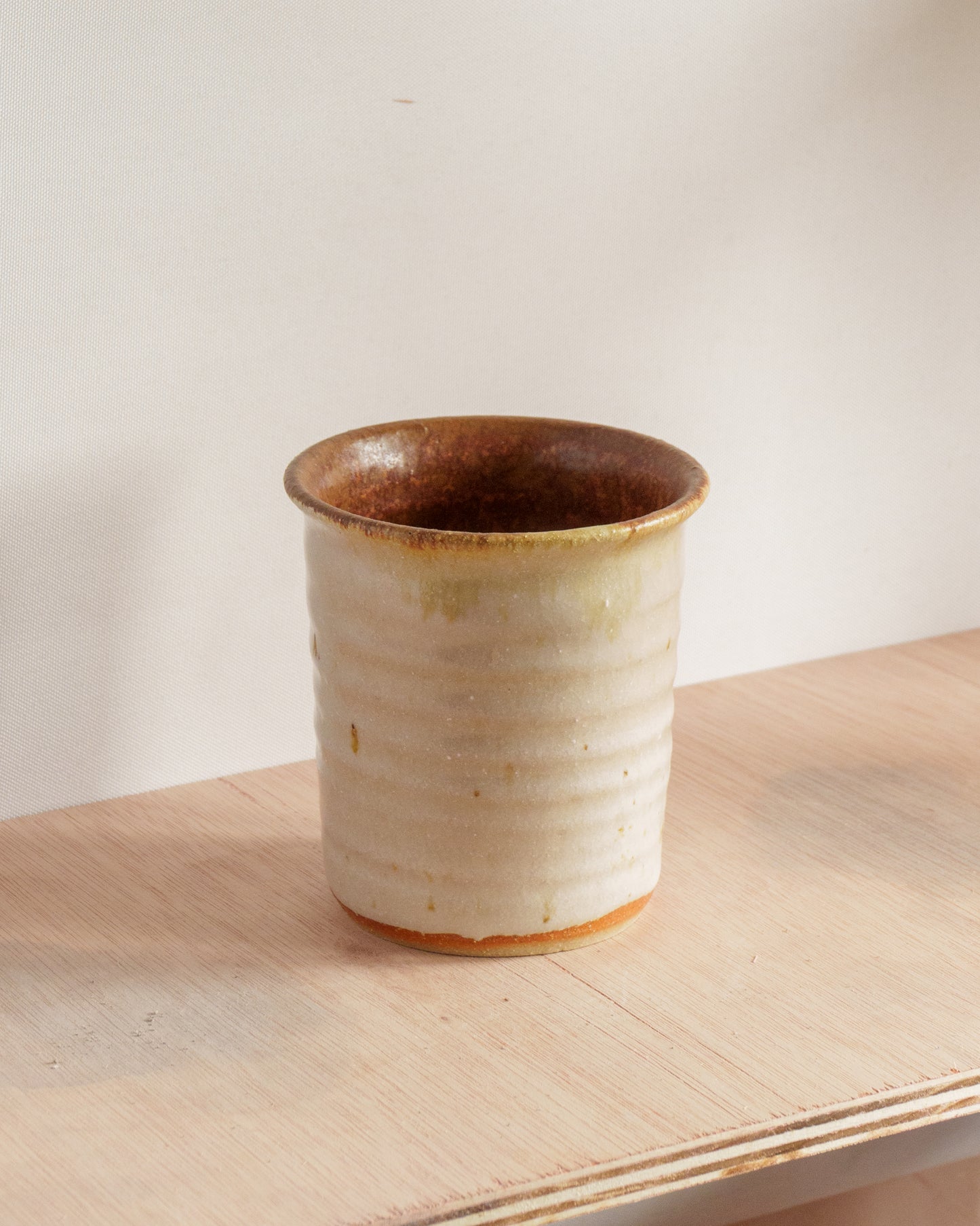 Iron & Ash Glazed Stoneware Tumbler