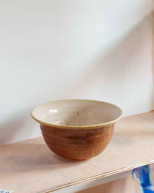 Ash & Iron Glazed Stoneware Bowl